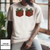 Just Here For The Presents Over Boobs Christmas T-Shirt