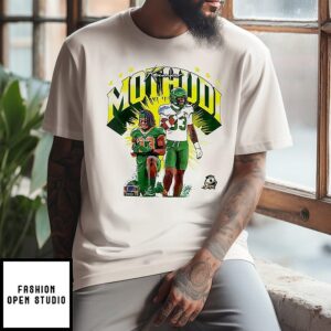 Kamar Mothudi Oregon Football NCAA Player Collage T-Shirt