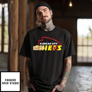Kansas Chiefs Swift Not Kansas City Chiefs Paint T-Shirt
