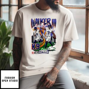 Kenneth Walker Iii Seattle Seahawks Player Comic T-Shirt
