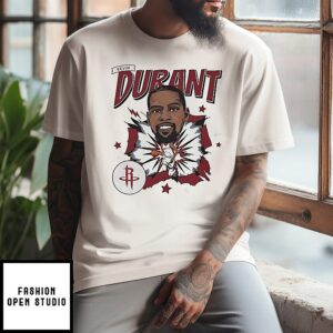 Kevin Durant Houston Rockets Caricature T-Shirt