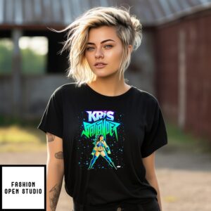 Kris Statlander Star Warrior Aew Cartoon T-Shirt