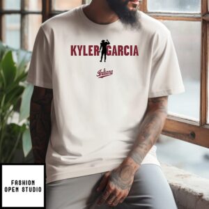 Kyler Garcia Indiana Hoosiers Illustrated T-Shirt
