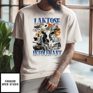 Laktose Intolerant Cow Graphic T-Shirt