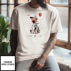 Liverpool Fc X Jürgen Klopp 10th Anniversary T-Shirt