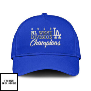 Los Angeles Dodgers 2025 Nl West Division Champions Hat