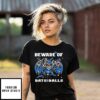 Los Angeles Dodgers Beware Of Bats And Balls October Halloween T-Shirt
