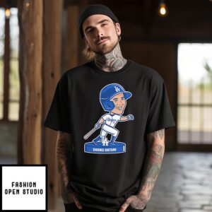Los Angeles Dodgers Shohei Ohtani Bobblehead T-Shirt
