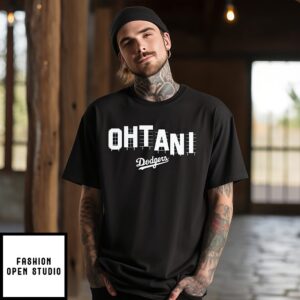 Los Angeles Dodgers Shohei Ohtani Ohtani Hollywood T-Shirt