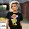 Los Angeles Lakers Christmas Grinch Santa Holiday T-Shirt