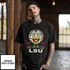 Lsu Tigers Football Dia De Los Muertos T-Shirt