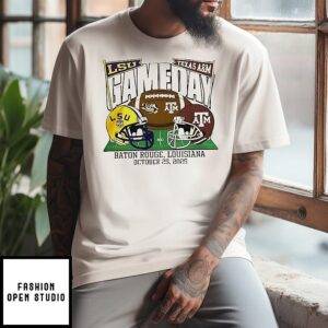 Lsu Tigers Vs Texas A&A Aggies Gameday 2025 T-Shirt