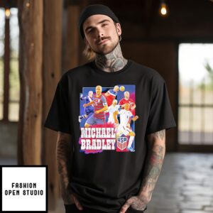 Michael Bradley New York Red Bulls Ii Graphic T-Shirt