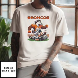 Miles Denver Broncos Stomp Las Vegas Raiders Mascot T-Shirt