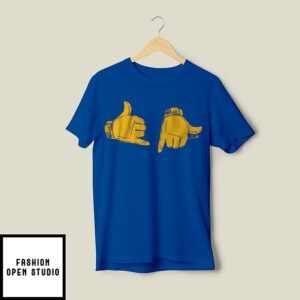 Milwaukee Brewers Call Ended Hands Graphic T-Shirt
