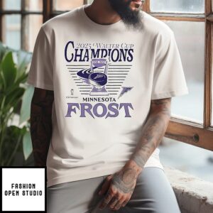 Minnesota Frost 2025 Walter Cup Champion Upwards T-Shirt