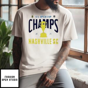 Nashville Soccer Club 2025 US Open Cup Champs T-Shirt
