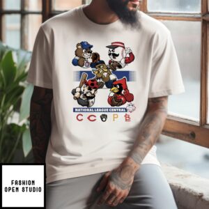 National League Central 2025 Mlb Postseason Mascot T-Shirt