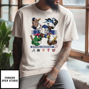 National League East 2025 Mlb Postseason Mascot T-Shirt