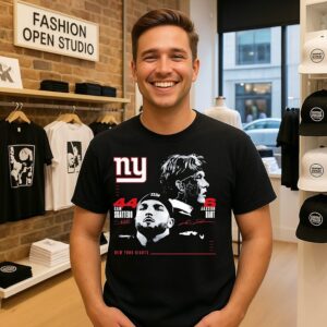 New York Giants Cam Skattebo And Jaxson Dart Signatures T-Shirt