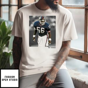 New York Giants Lawrence Taylor Ash T-Shirt