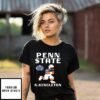 Nicholas Singleton Penn State Nittany Lions Football Retro Baller T-Shirt