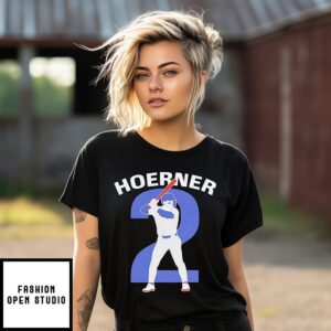 Nico Hoerner 2 Chicago Cubs Slugger Swing T-Shirt