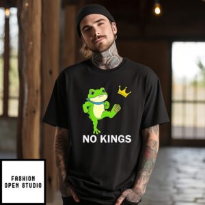 No Kings Portland Frog Protest T-Shirt