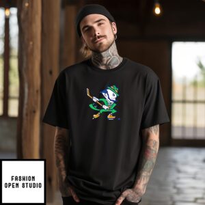 Notre Dame Hockey Leprechaun Irish T-Shirt
