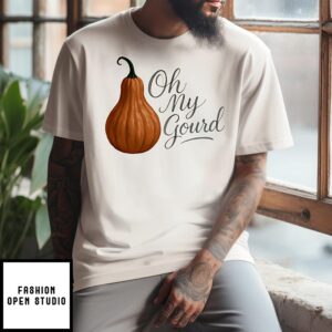 Oh My Gourd Pumpkin Halloween T-Shirt