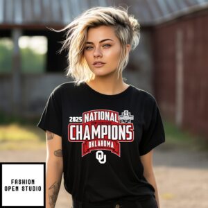 Oklahoma Sooners 2025 NCAA Women’s Gymnastics National Champions T-Shirt