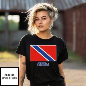 Ole Miss Rebels Trinidad And Tobago Flag T-Shirt