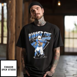 Omarion Hampton Los Angeles Chargers Hammer Time T-Shirt