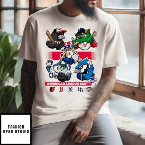 Orioles Boston Red Sox Yankees Rays Toronto Blue Jays American League East T-Shirt