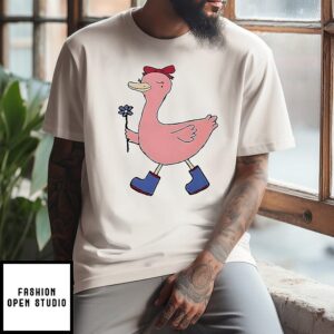Pink Duck Funny T-Shirt