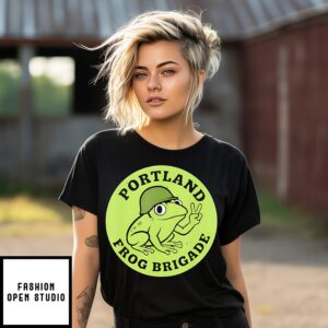 Portland Frog Brigade Protest T-Shirt