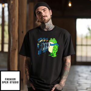 Portland Frog Courage To Speak Up Stand Portland Frog T-Shirt