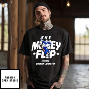 Quentin Johnston Los Angeles Chargers They Money Flip T-Shirt