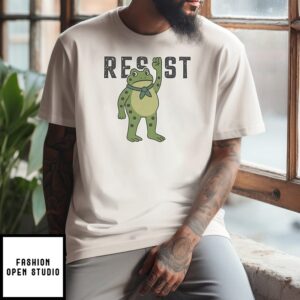 Resist Portland Frog T-Shirt