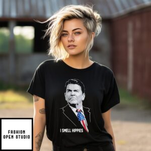 Ronald Reagan I Smell Hippies T-Shirt