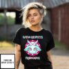 Satan Respects Pronouns Goat T-Shirt