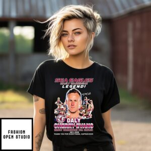 Sea Eagles Manly Warringah 2011 2025 Legend Daly Cherry-Evans Signature T-Shirt