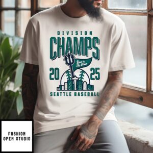 Seattle Baseball 2025 Division Champs T-Shirt