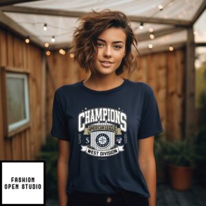 Seattle Mariners American League West Division Champions 2025 T-Shirt
