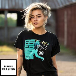 Seattle Mariners Cal Raleigh Trident Swing T-Shirt