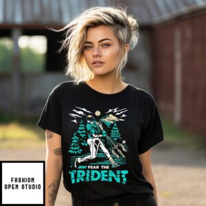 Seattle Mariners Fear The Trident Skeleton T-Shirt