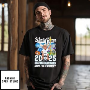 Seattle Mariners World Series 2025 Seize The Moment Mascot T-Shirt