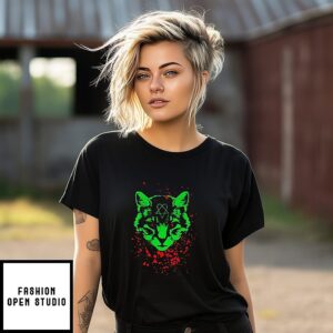 Spectral Puss And The Ectogram Cat Goat T-Shirt