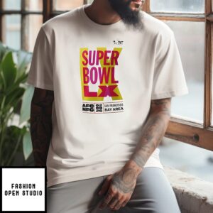 Super Bowl Lx Essential San Francisco Bay Area T-Shirt