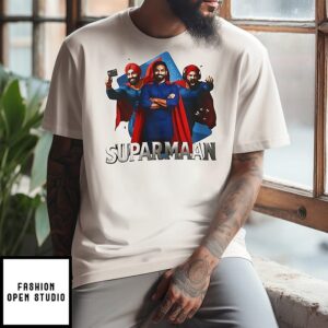 Superhero Suparmaan Graphic T-Shirt